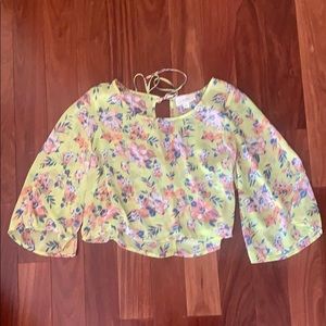 Barely Worn floral shirt